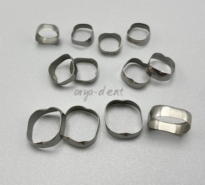 Dental Orthodontic 1st Plain Molar Bands Buccal Tubes Cleats Roth 022 #29-44+