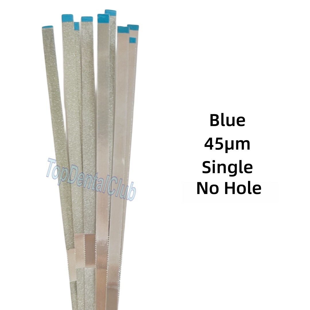 3Size Dental Single Side Diamond Polishing Finishing Strips Metal Polishing Sand