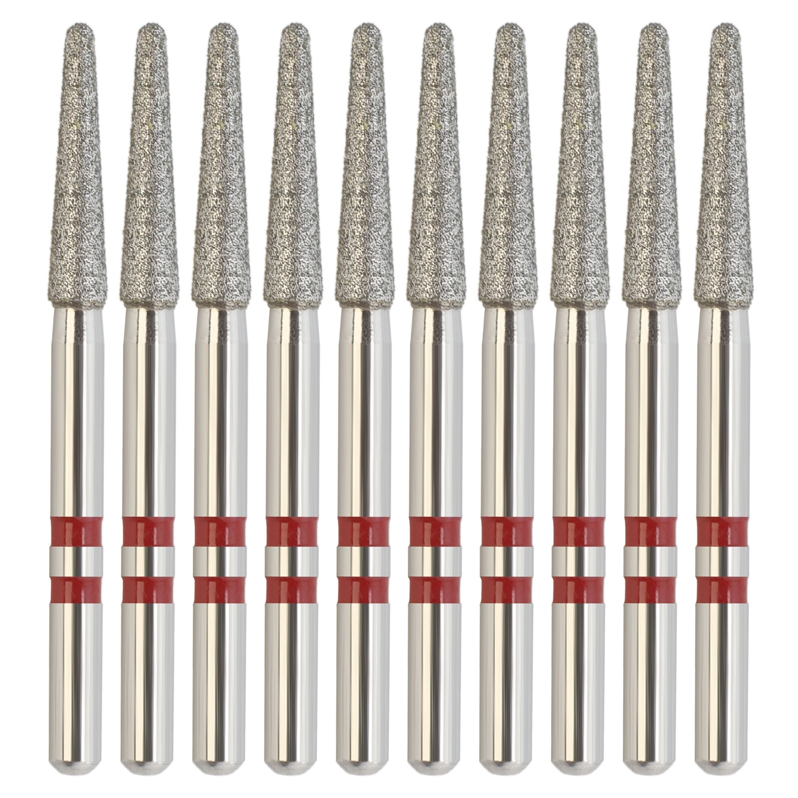 Dental Diamond Burs Zirconia Cutting FG Round End Taper Z856/018F High Speed