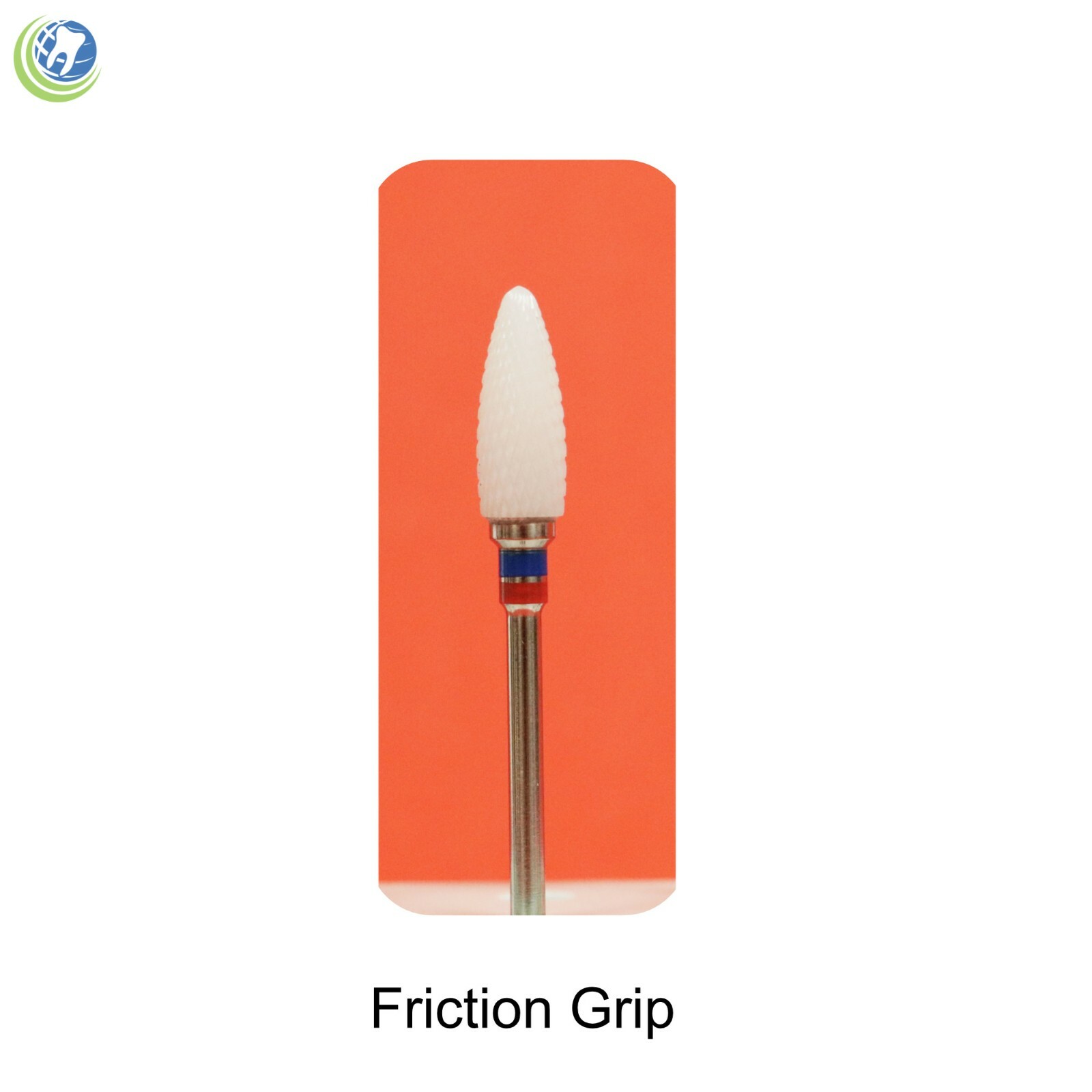 Dental Lab White Zirconia Ceramic Burs for Micro Motor HP Polishing Acrylics etc