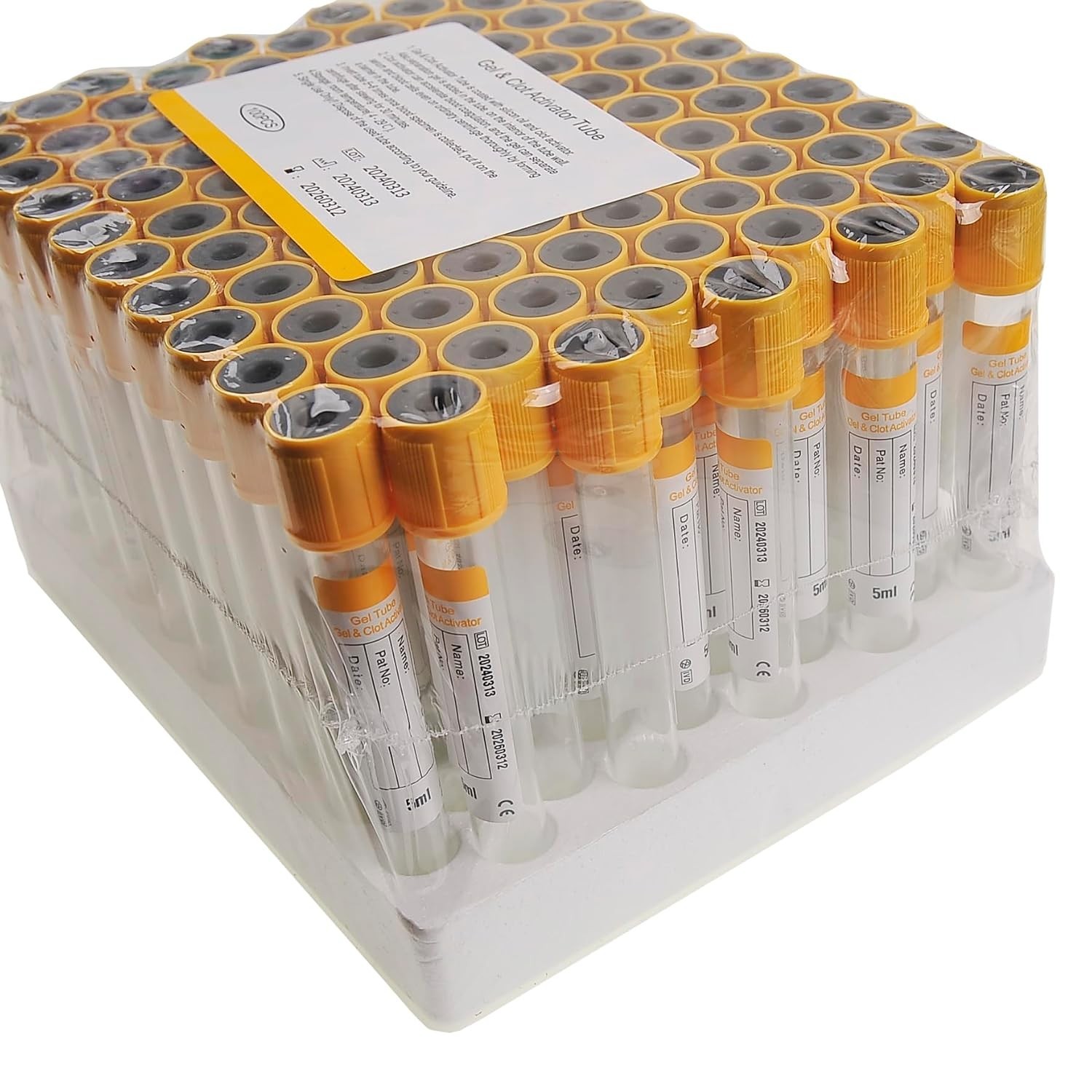 Pet Animals Lab Vacuum Blood Collection Tubes Gel Clot Activator Coagulation …