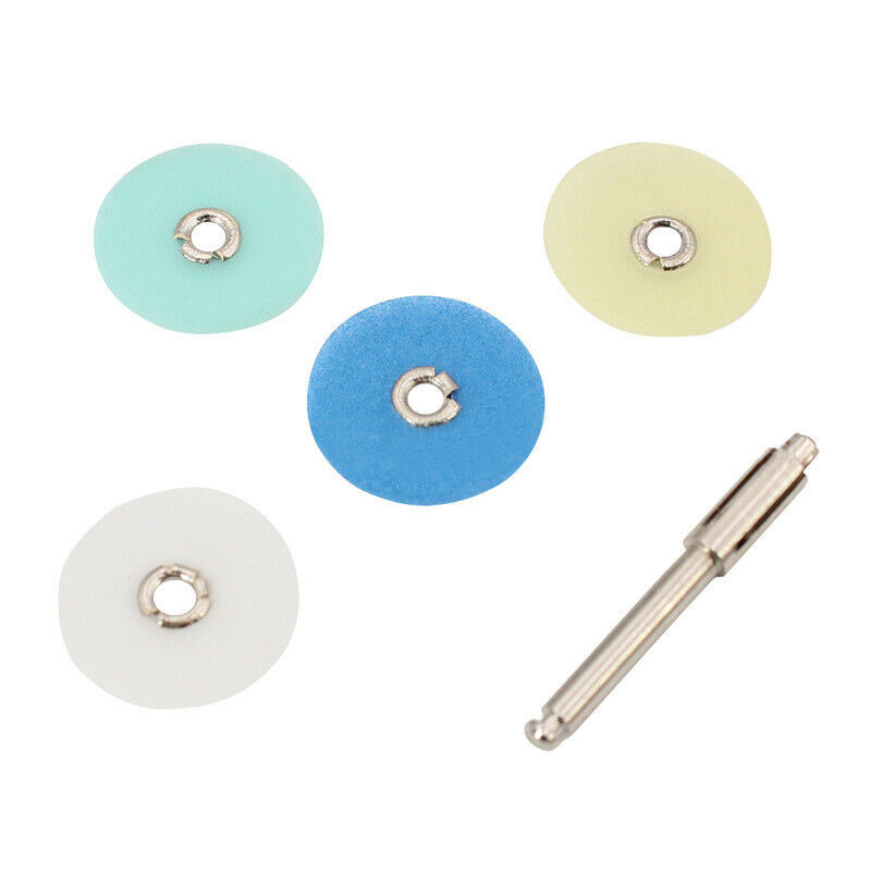 80pcs Dental SOFLEX Composite Finishing Polishing Discs 12/14mm