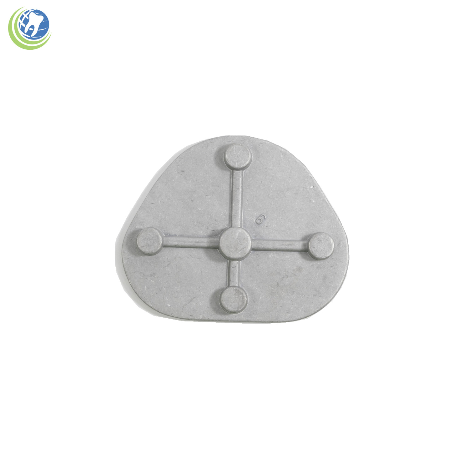 10 DENTAL OBLONG ARTICULATING METAL MOUNTING PLATES BIOART A7 PLUS ARTICULATOR