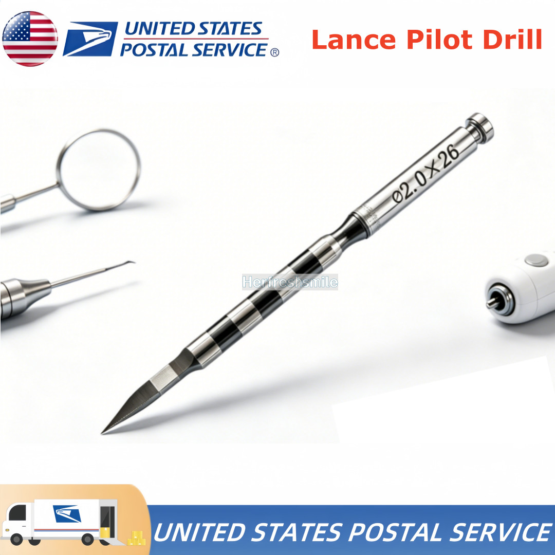 Dental Triangle Long Lance Pilot Drill Depth Mark Space Drill for 3.0 implant