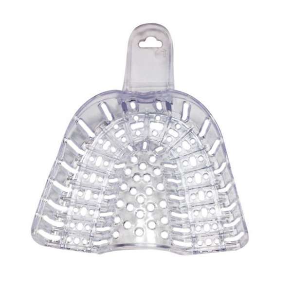 Krystal Klear #1 Large Upper Impression Tray, 12/Bag