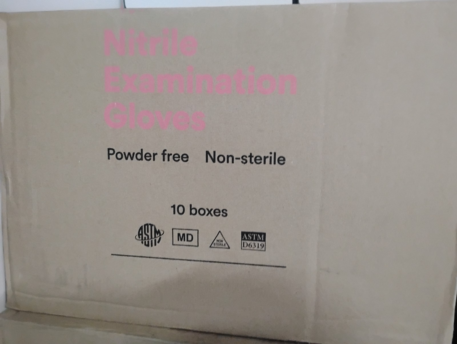 Lydus Latex and Powder Free Nitrile Examination Gloves Size Medium 1000 Gloves