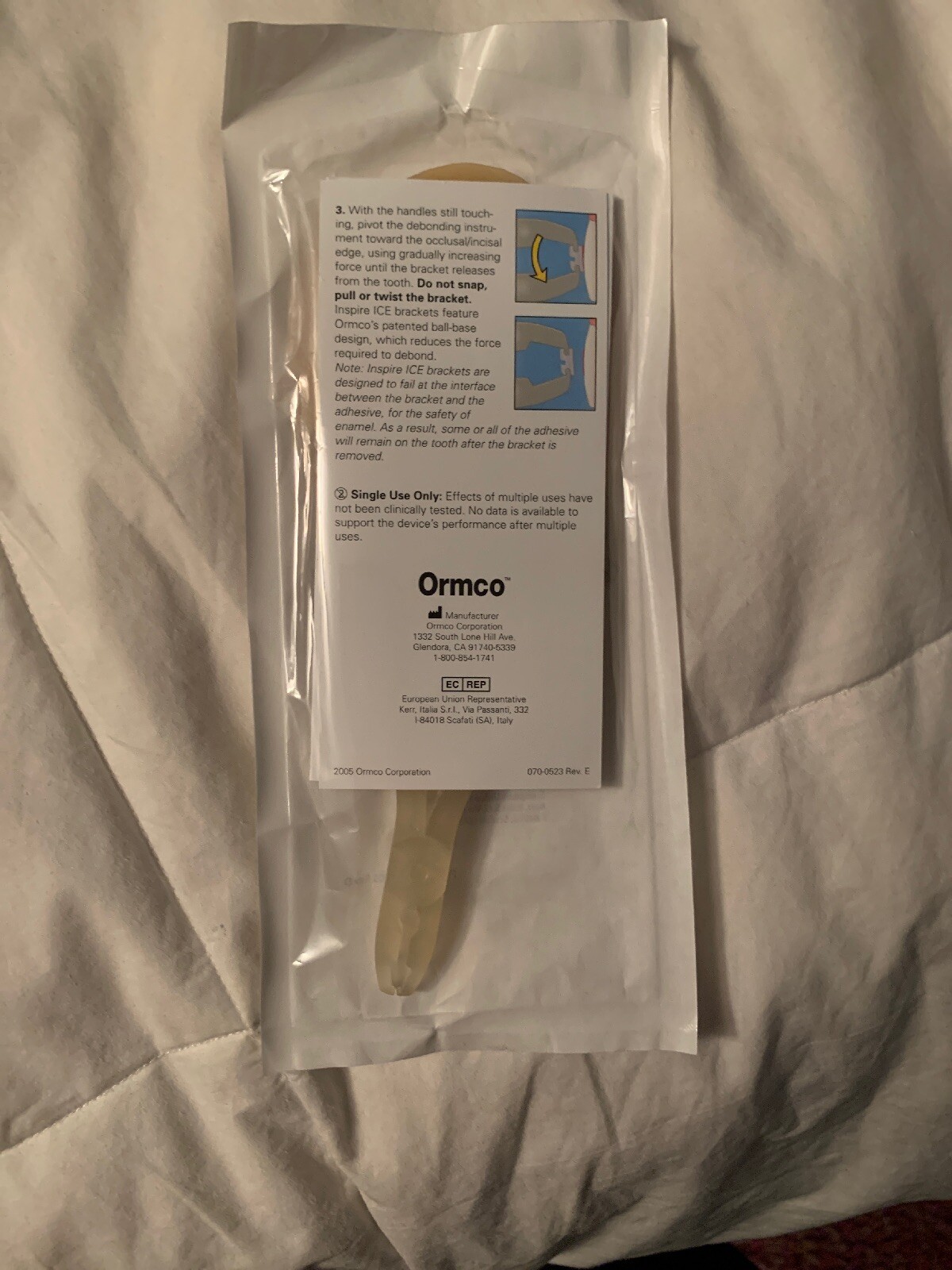 Ormco Inspire ICE Ceramic Bracket Debonding Kit