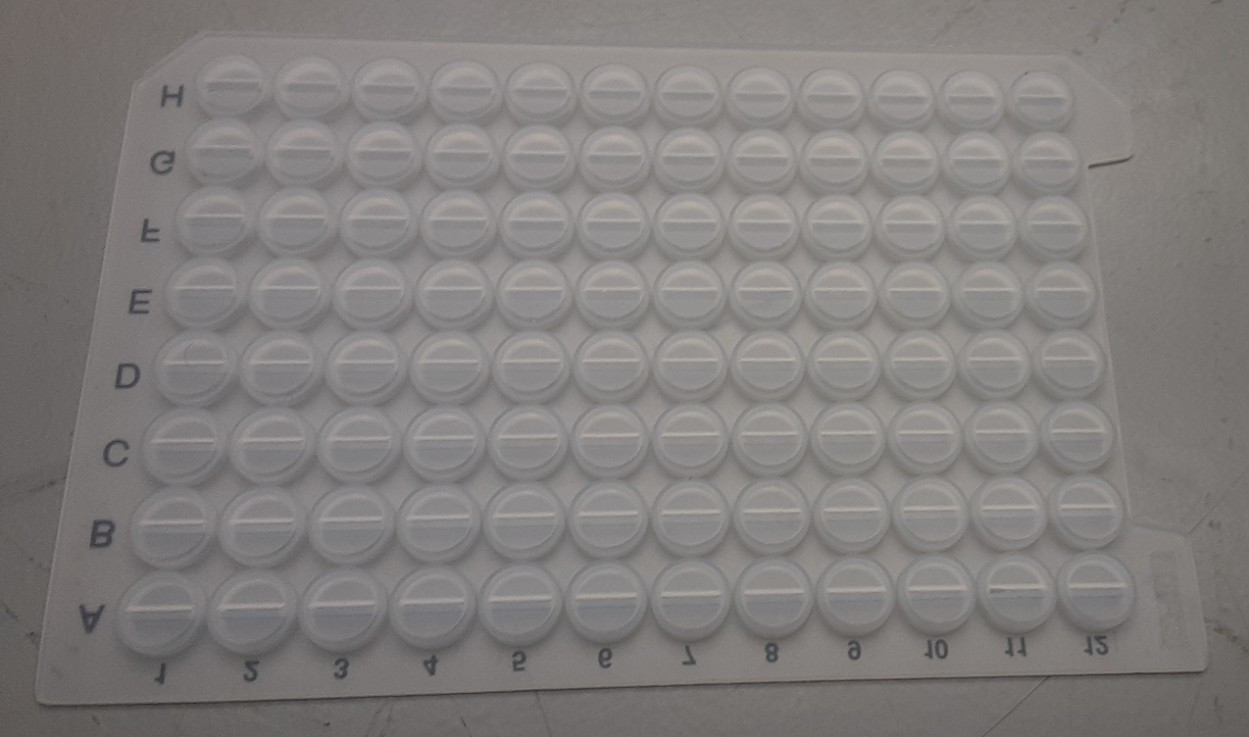 ThermScienti 2ml/ 96 Well/Round/ Silicone Sealing Mats (Bag of 10) 276011