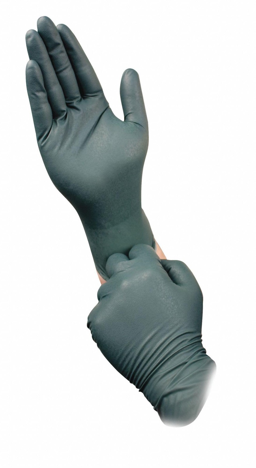 Microflex DFK-608-M, Dura Flock Glove, Nitrile, Medium, Pack of 50