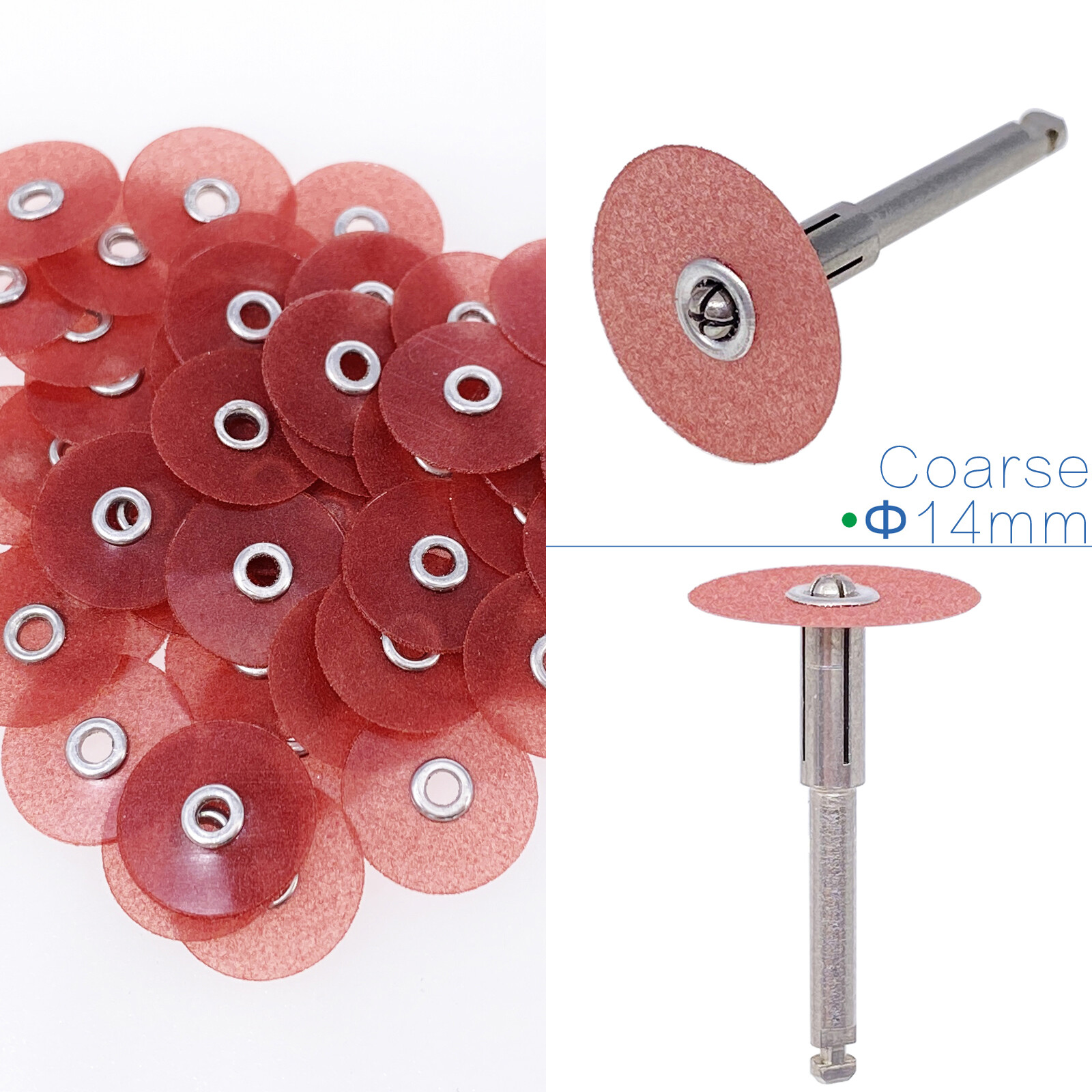 Dental Sof-Lex Soflex Contouring & Polishing All Sizes Pop-On Discs 0.55″ 14mm