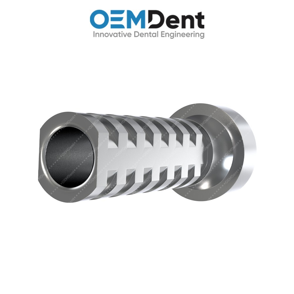 Titanium Sleeve For Multi Unit 1.6 Prosthetic – GDT® Int Hex 2.42mm Compatible