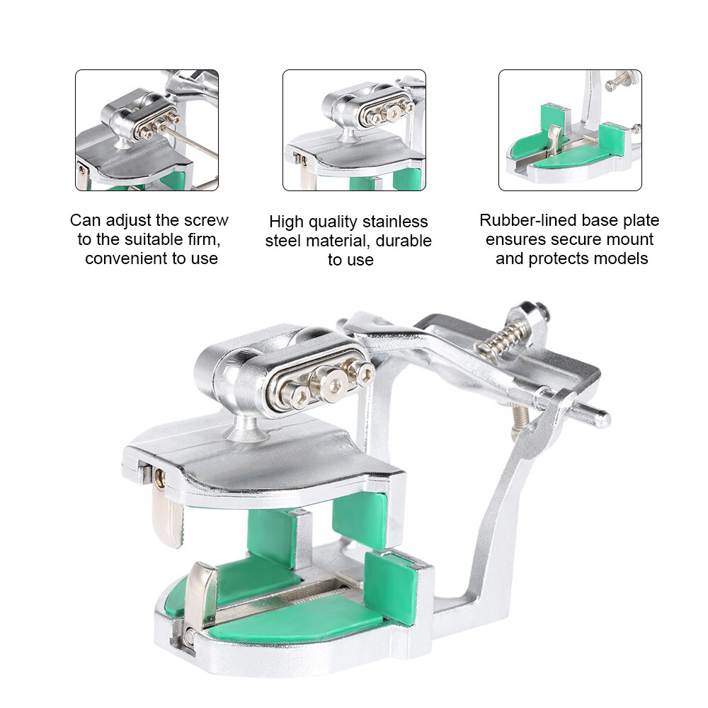 Dental Lab Adjustable Universal Articulator Full Teeth Model JT-44 US STOCK