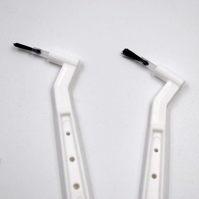 100Pcs/Pack Dental Disposable Composite Brush Tips 9mm Applicator/Handle Holder