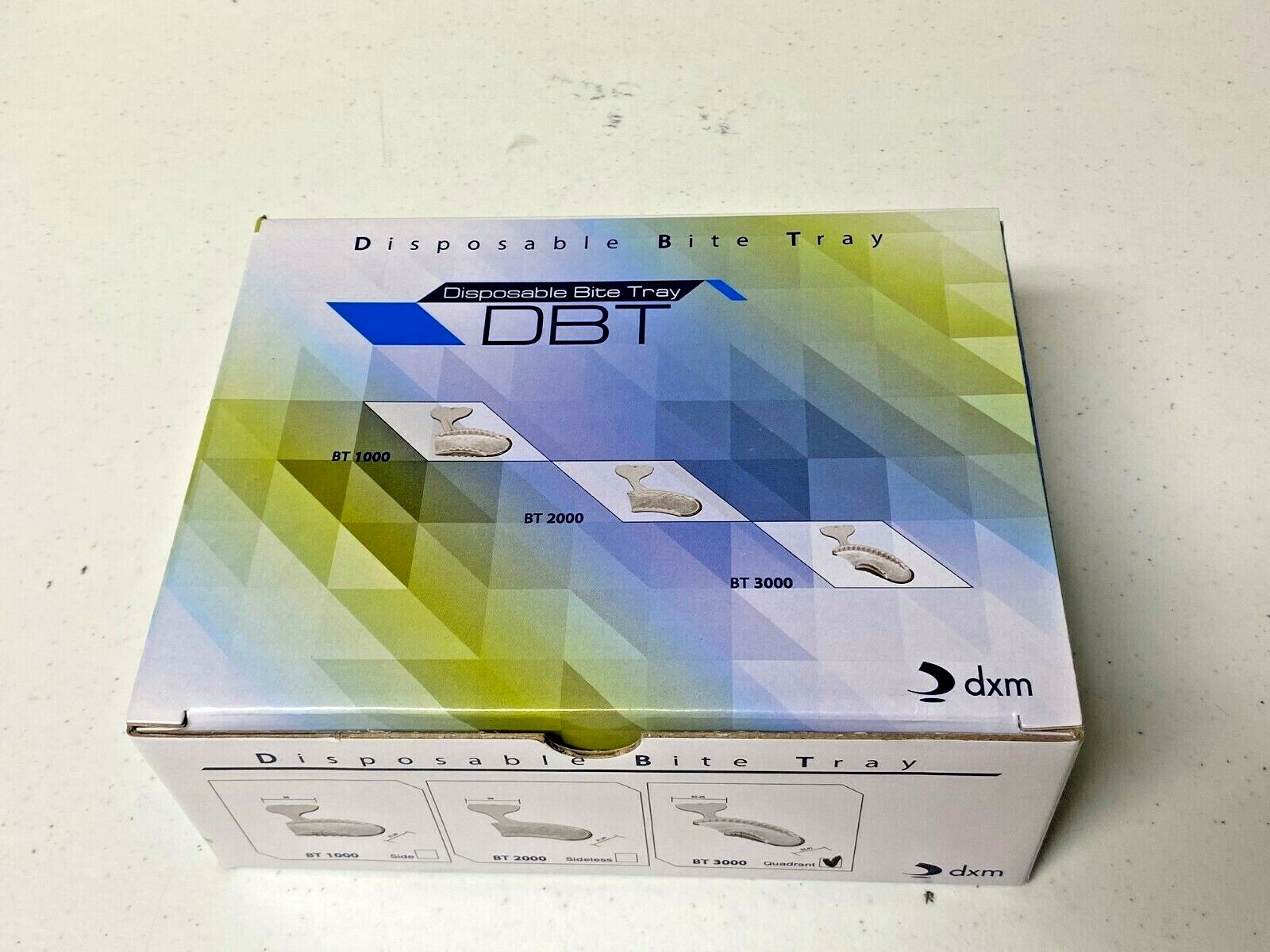 30 Dental Disposable Impression Bite Tray Quadrant DIBT+ Free Mixing Tips 1bag