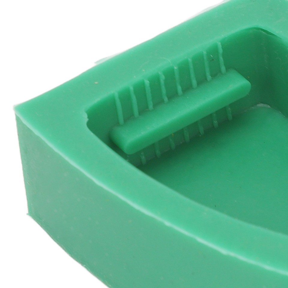 5Pcs/Set Dental Model Base Slotted Type Silicone Without Tonguel Impression Tool