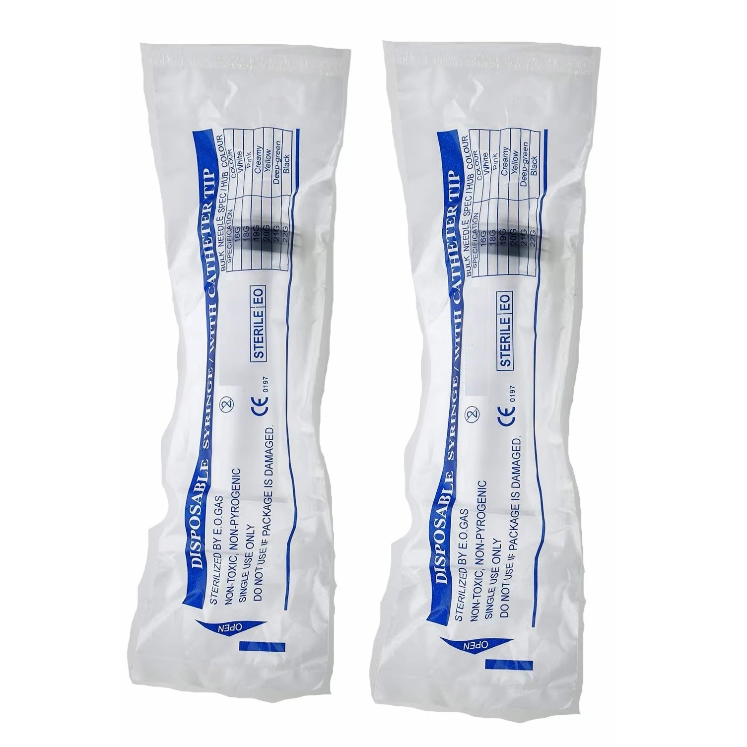50x 30mL Luer Lock Tip Syringes Graduated Clear Transparent Plastic (50-pack)