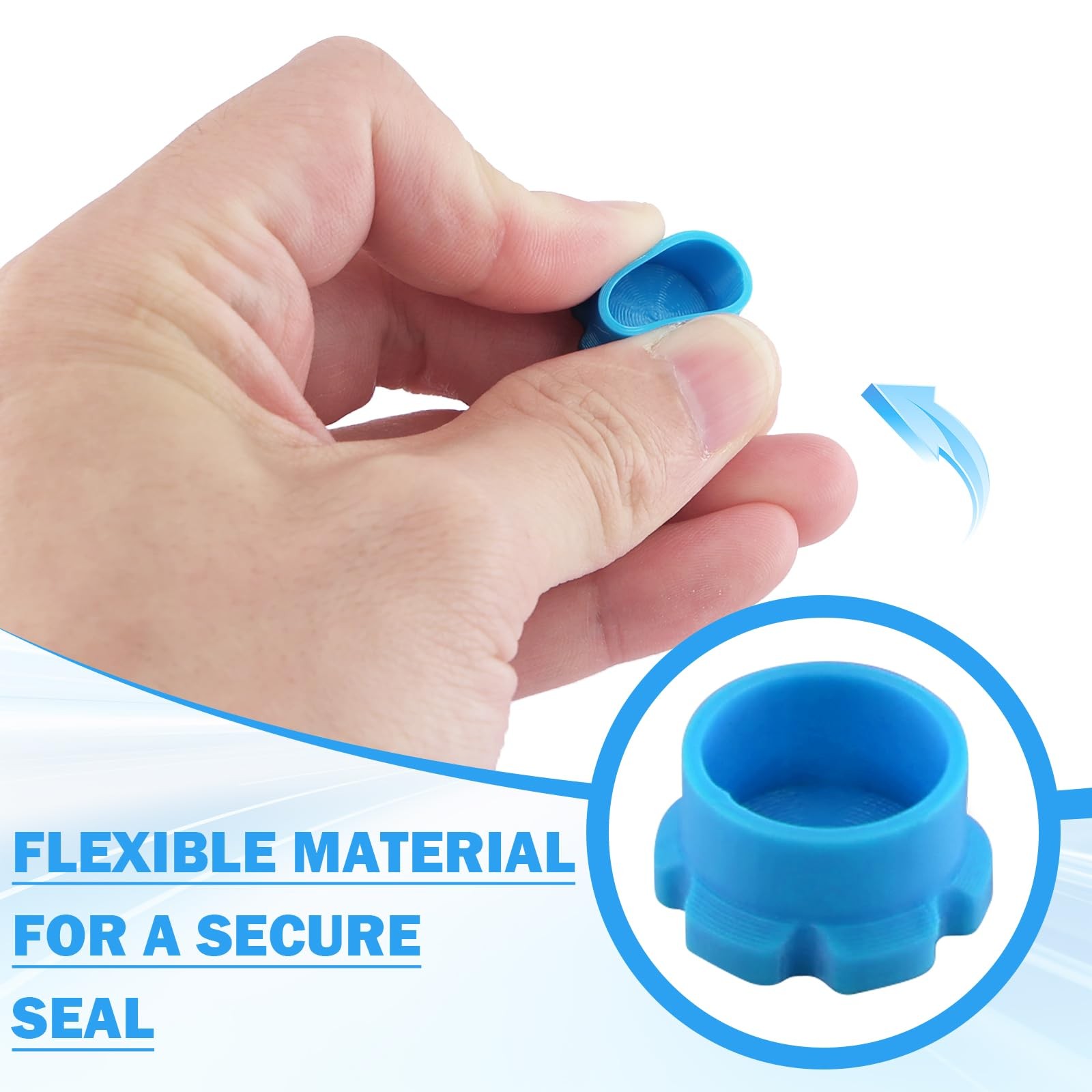 3ml Vial Caps for Peptide Storage, Protective Covers (24Pcs / 24Pcs / 8Colors