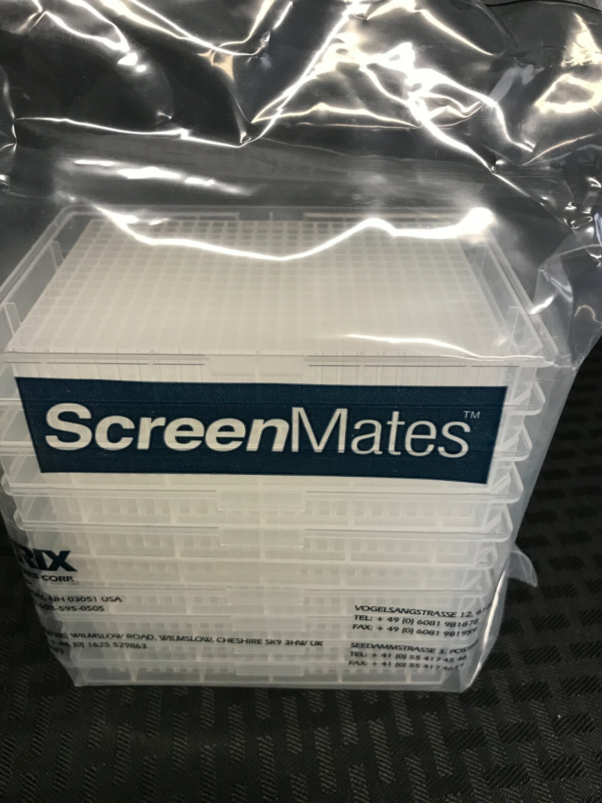 (50) Matrix ScreenMates 384-Well Polypropylene Storage Plates 145uL Non-Sterile