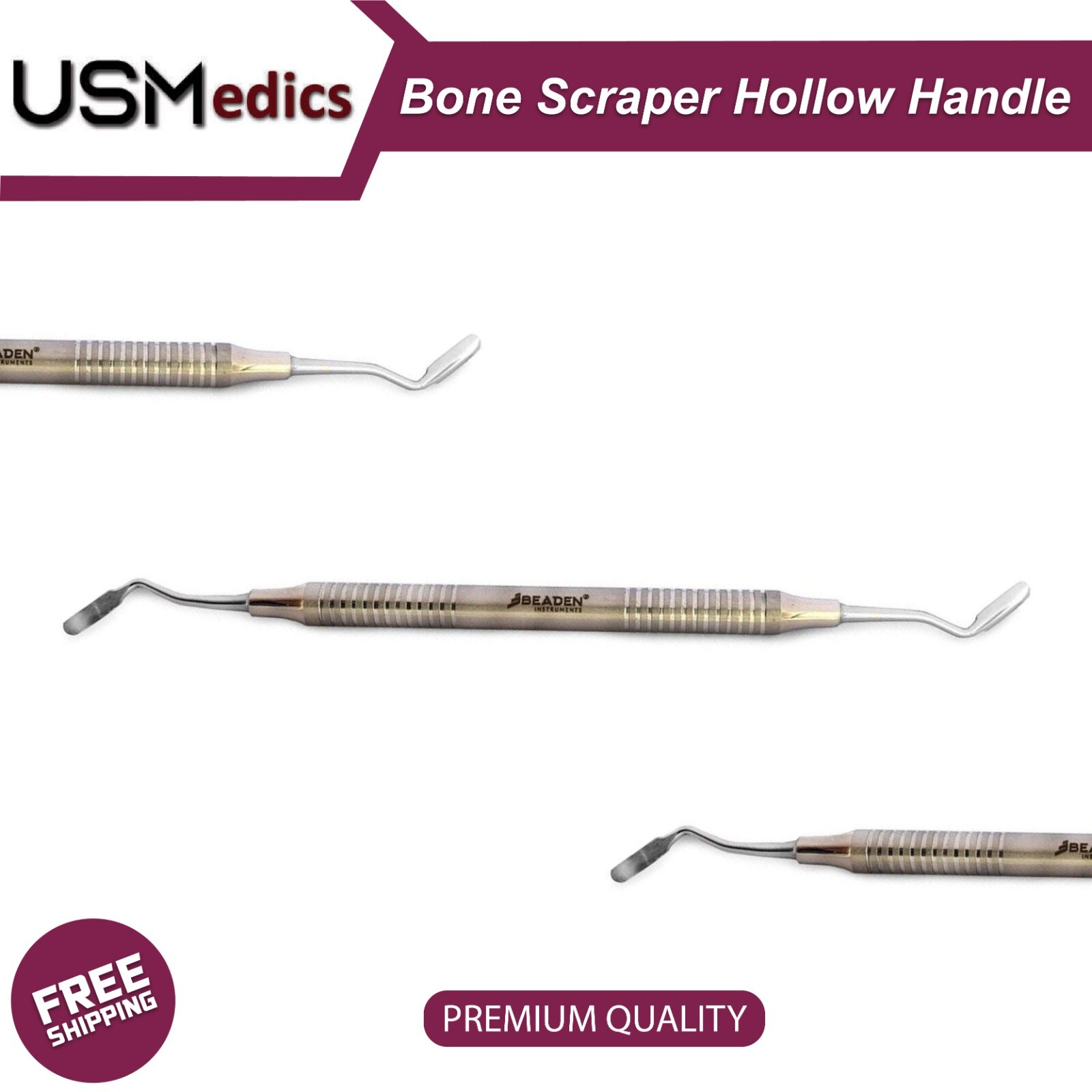 Dental Implants Bone Grafting Syringes Bone Spoon Graft Scraper Bone Collector