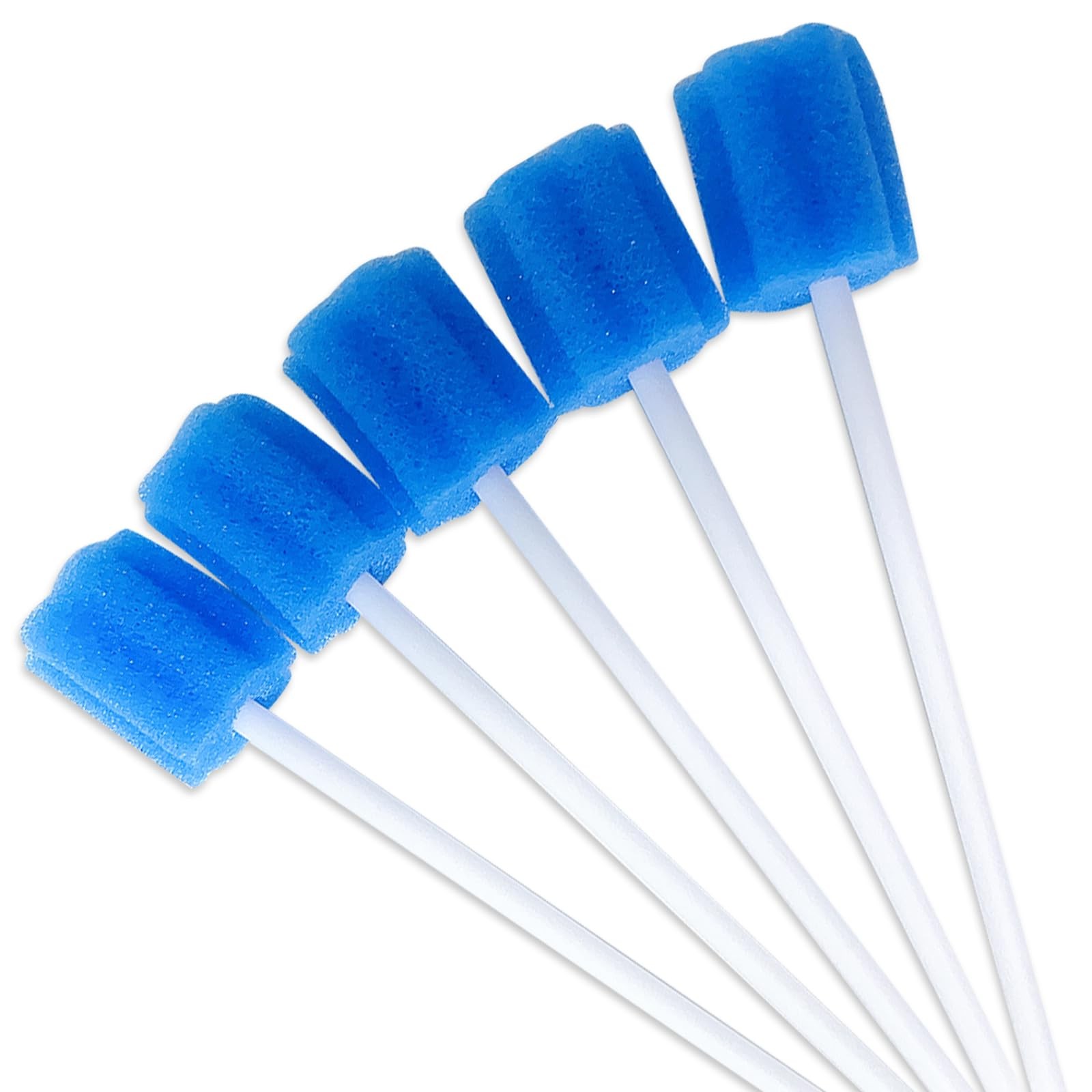 50 Pieces Disposable Oral Swabs Bulk Mouth Sponge Stick Swabsticks…
