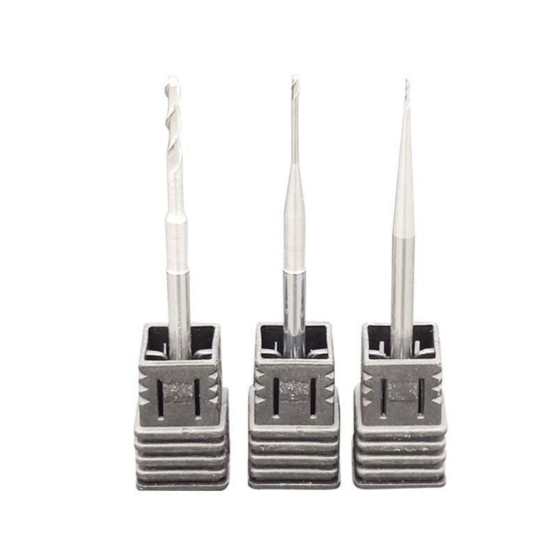 Dental Lab Zirkonzahn M1 PMMA Milling Bur 0.5/1.0/2.0mm Tools for Wax PMMA