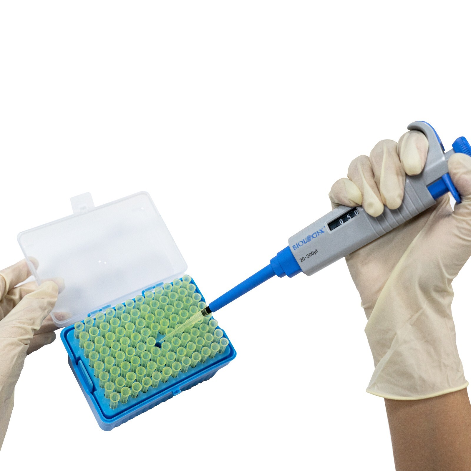 Biologix Pipet Tips Combo-Biologix Pipet Tips( 9600 Pcs) & Pipettes Single 1 Pcs