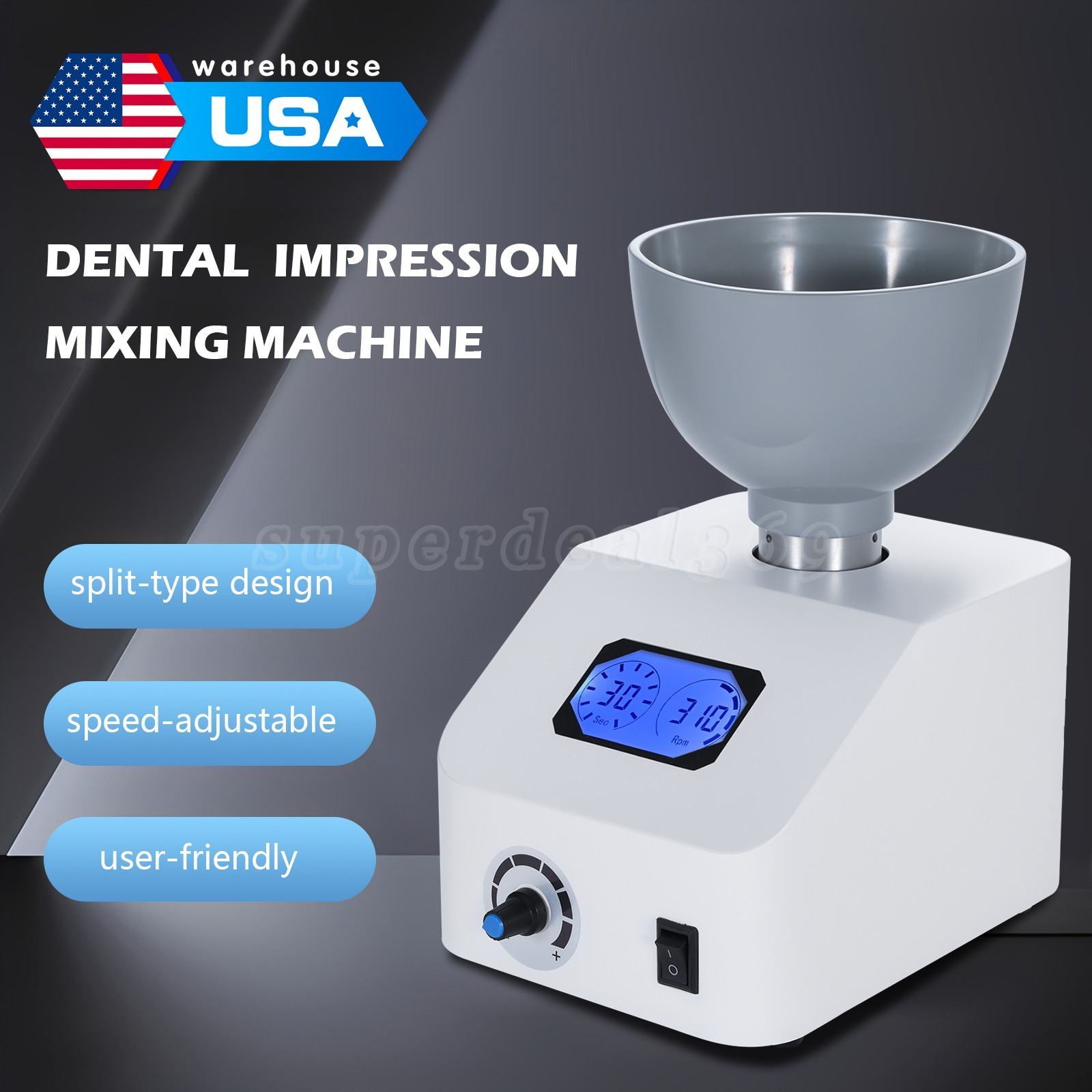 Dental Alginate Mixer Mixer Blender for Impression Material ds