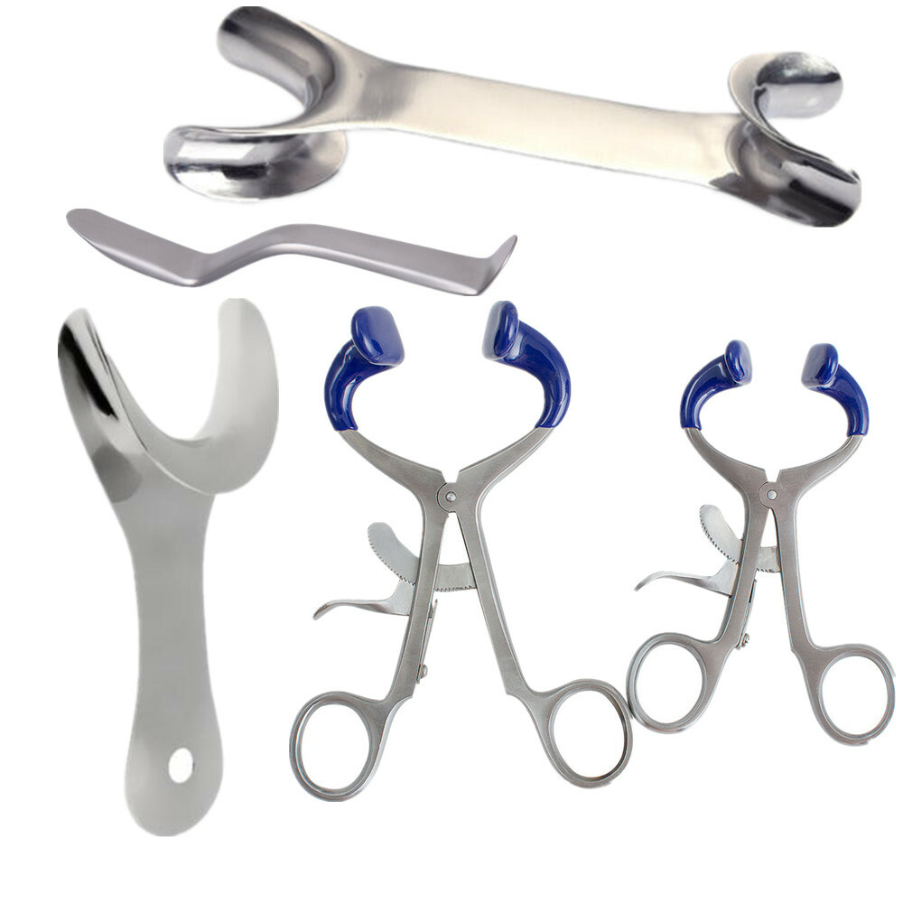 Dental Lip and Cheek Retractors Mouth Opener Expander Stainless Steel Metal
