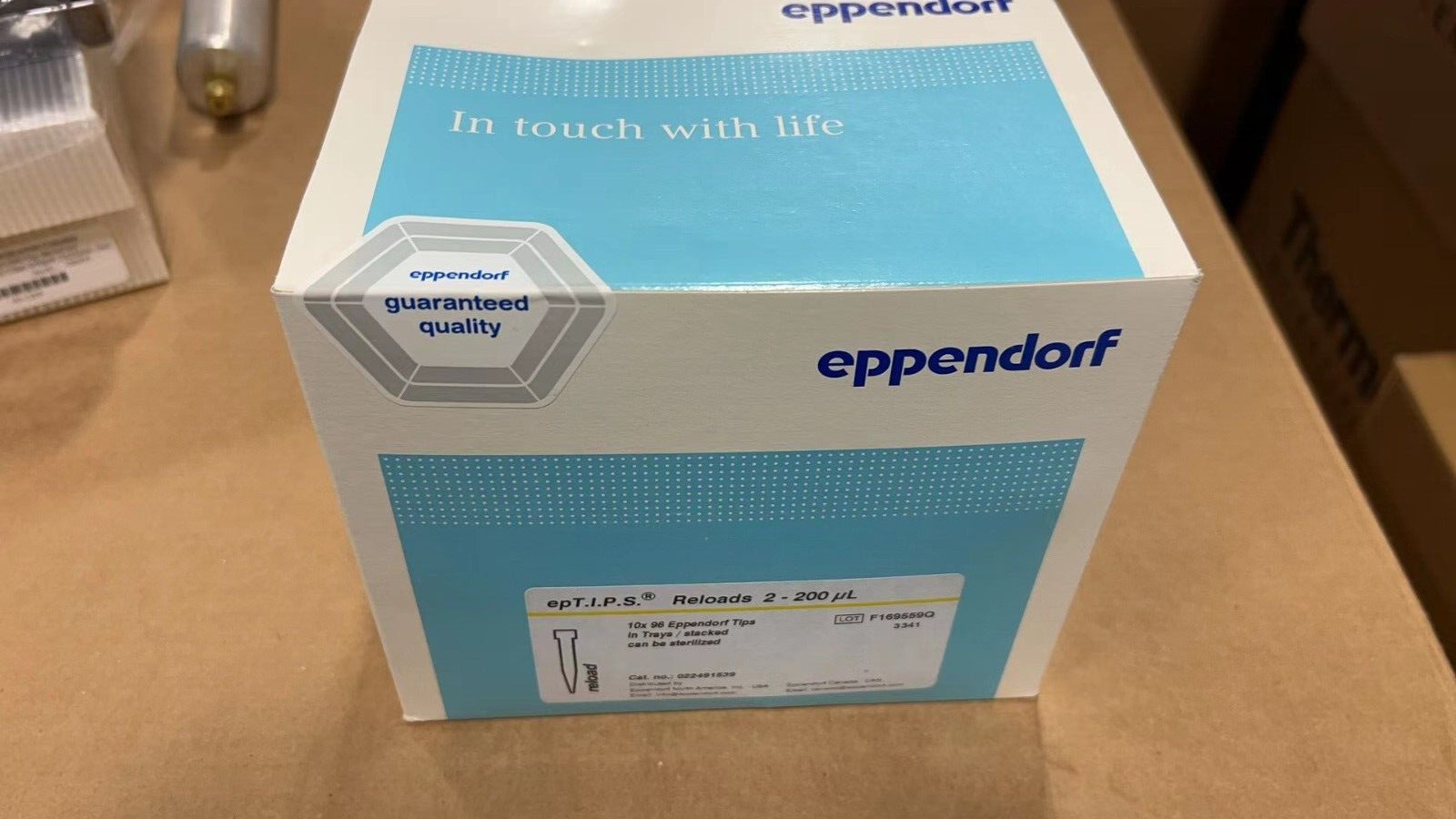 Sealded! Eppendorf epT.I.P.S. Reloads 960 PACK 2-200 uL 022491539