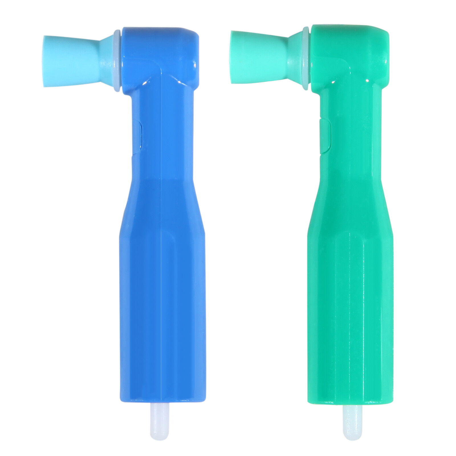 100 -500 Dental Disposable Prophy Angles Firm / Soft Cups Contra Angle 105°