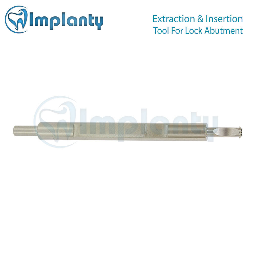 Extraction Insertion Tool For Lock Abut ment Caps Dental Im plant Instrument
