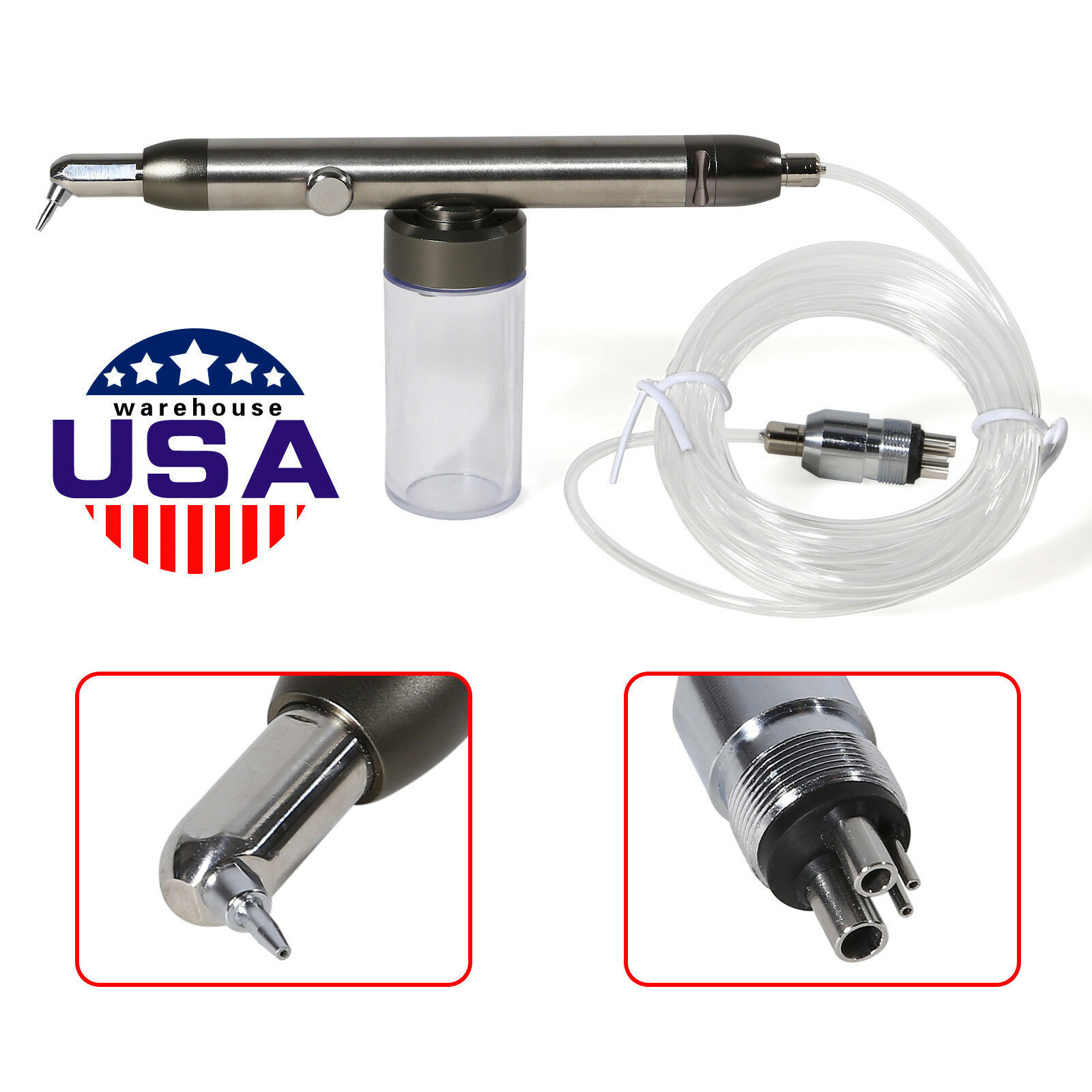 Dental Aluminum Oxide Micro blaster Air Abrasion Polish Microetcher Sandblaster