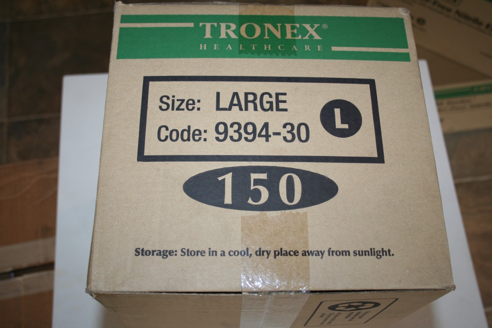 Tronex Chemo-Rated Nitrile Powder-Free Exam Gloves Case of 1500 Large