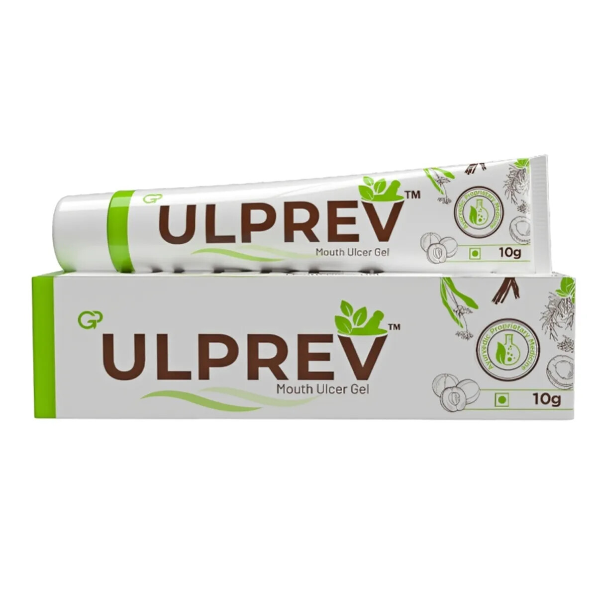 Group Pharma Ulprev Mouth Ulcer Gel (Pack of 5) Herbal gel provides soothing