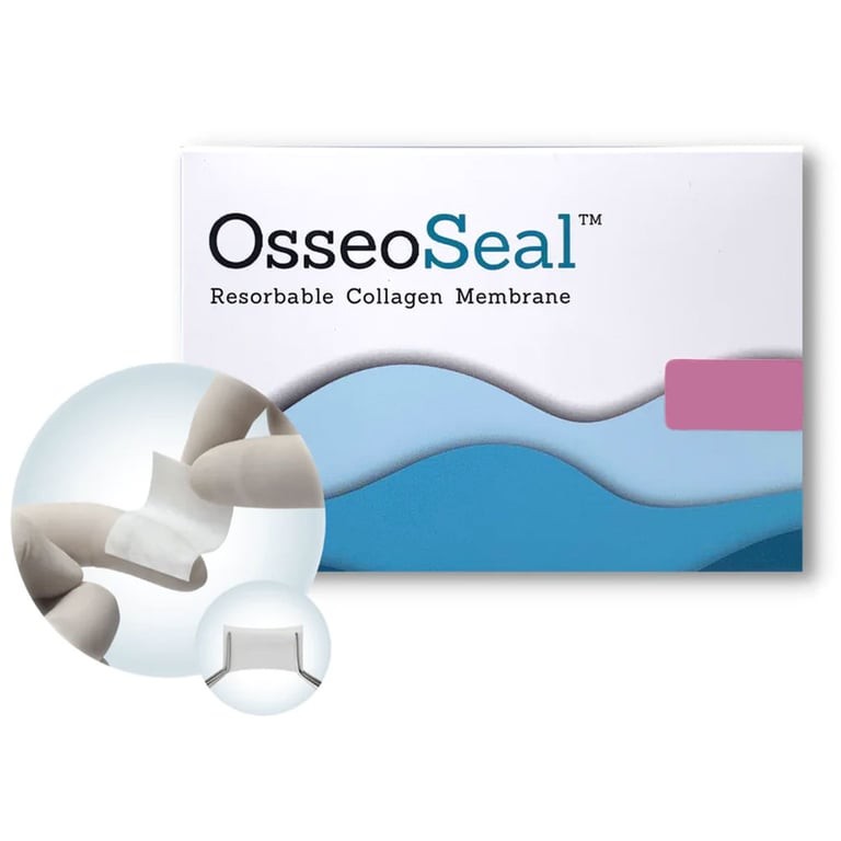 ONEDAYBIOTECH OS1520 OsseoSeal Resorbable Porcine Collagen Membrane 15mm X 20mm