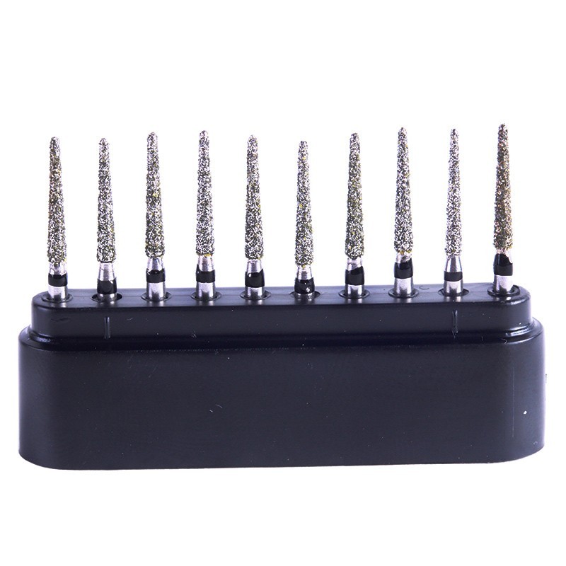 100pcs Dental Super Coarse Diamond FG Burs TR-12S for High Speed Handpiece