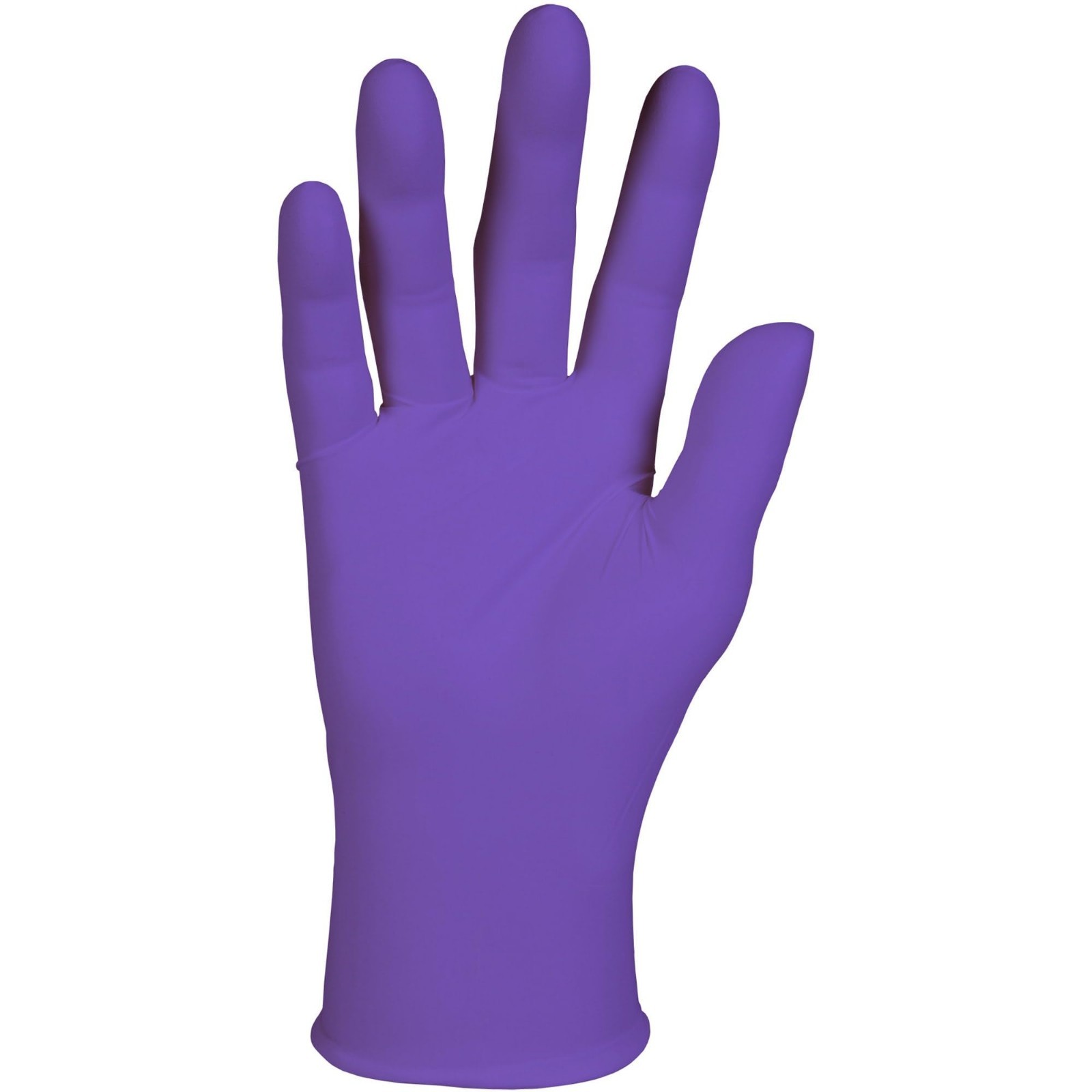 Purple Nitrile Exam Gloves, Medium Size, Box of 100, Disposable Medical Gloves