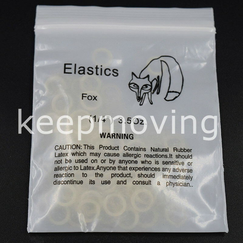 1Pack 100Pc Dental Fox Orthodontic Rubber bands Elastic Band Braces 1/4″ 3.5OZ
