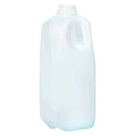 Jug, 1.92 L Capacity – Ml, 64 Fl Oz Capacity – Oz, Screw On Closure, Hdpe, No
