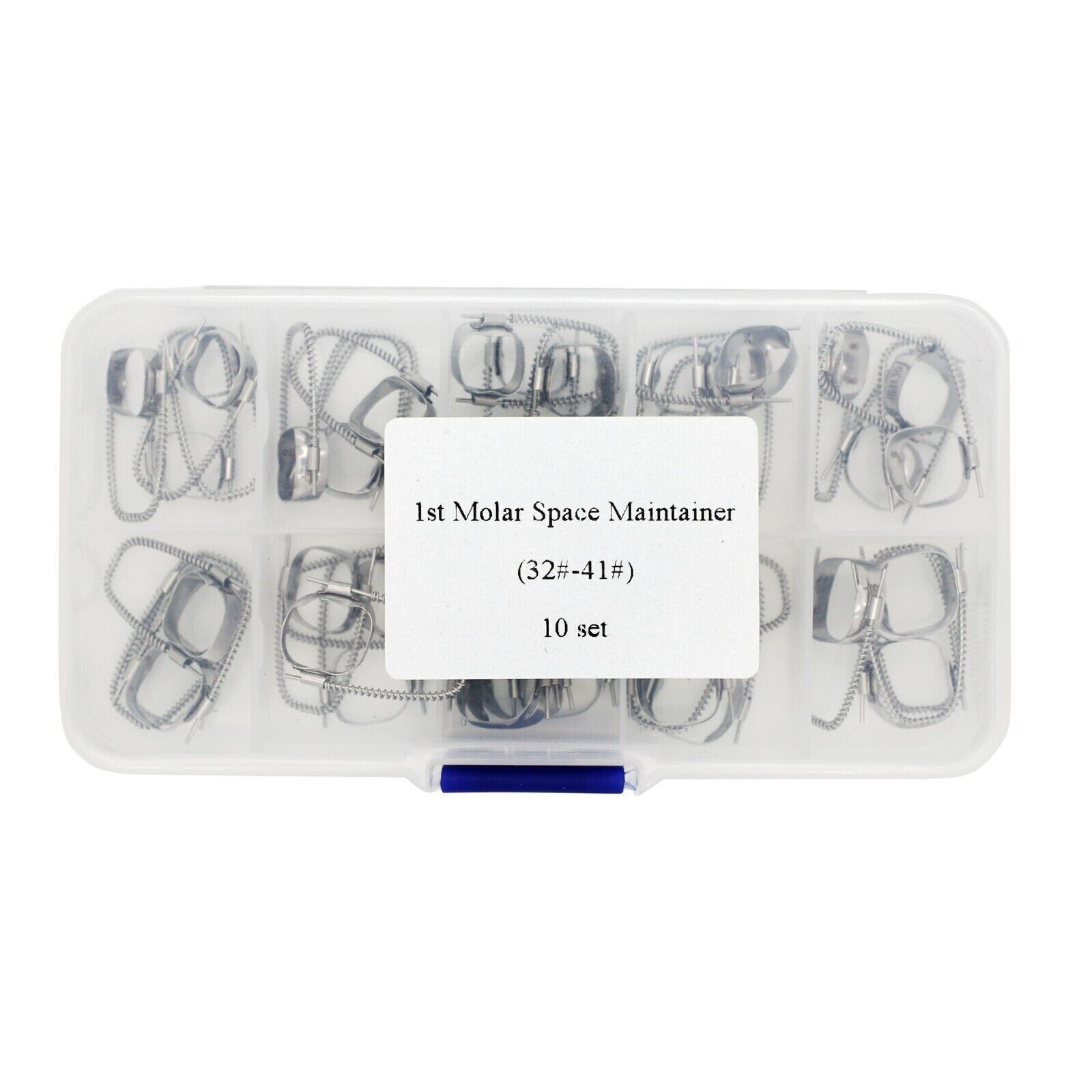 Dental Teeth Braces Brackets Preformed Space Maintainer Retainer 1ST Molar Bands