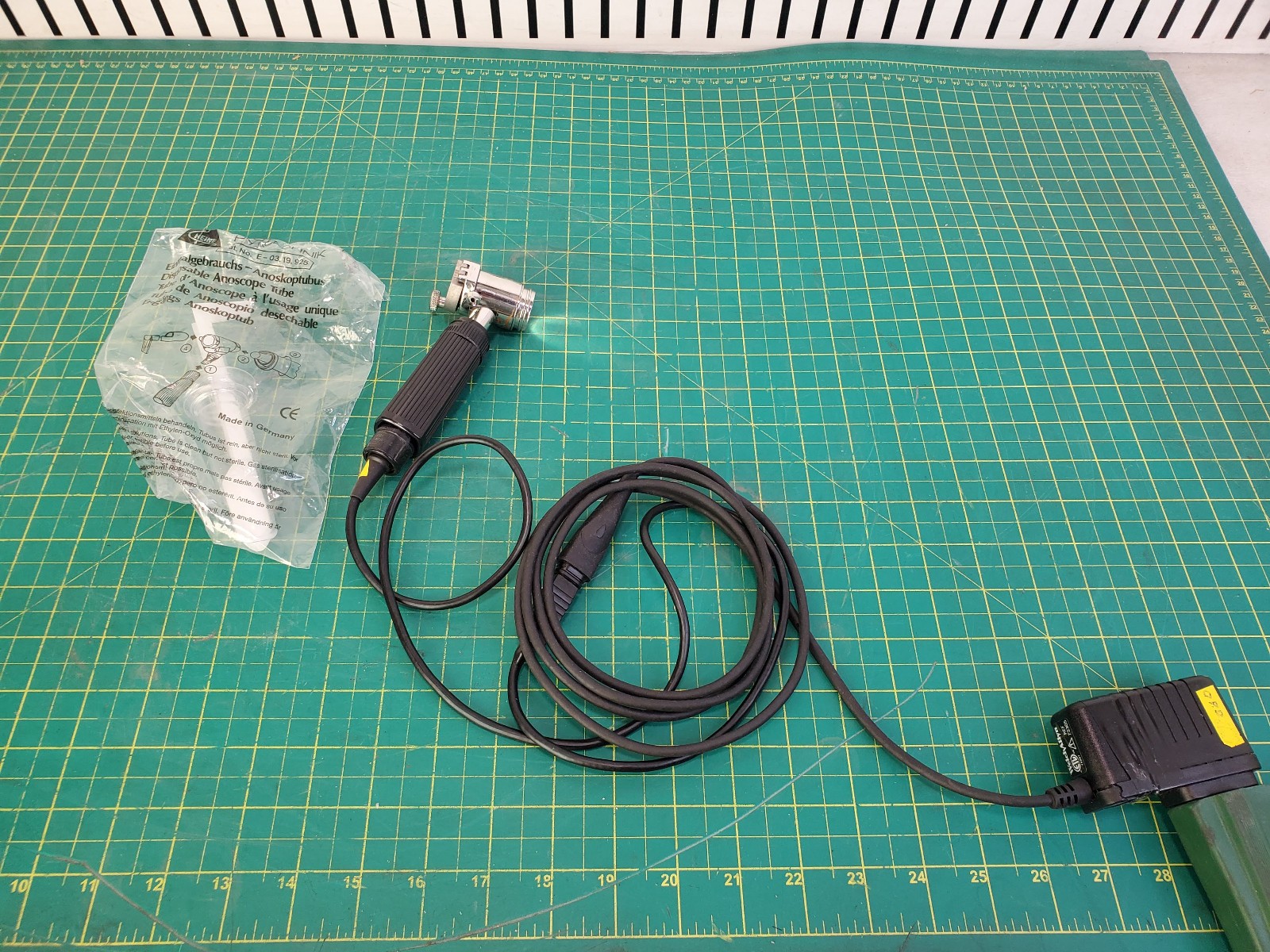 Welch Allyn 73210 Rectal Light Handle w/ Manual #1 «No Tariffs»