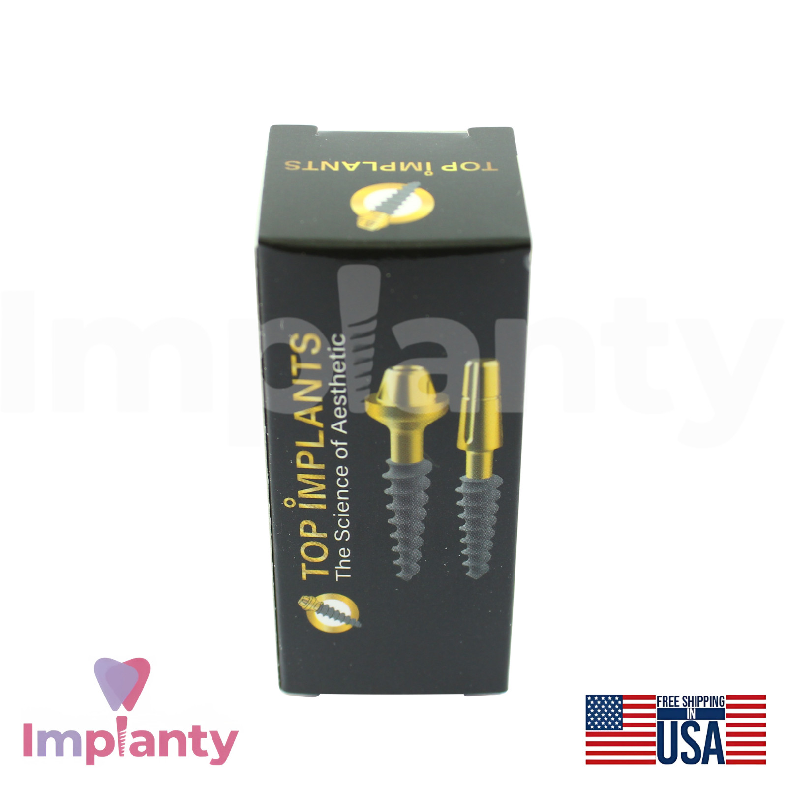 5X Compressive Monoblock Dental Fixture Titanium Sterile SLA Surface Dentistry