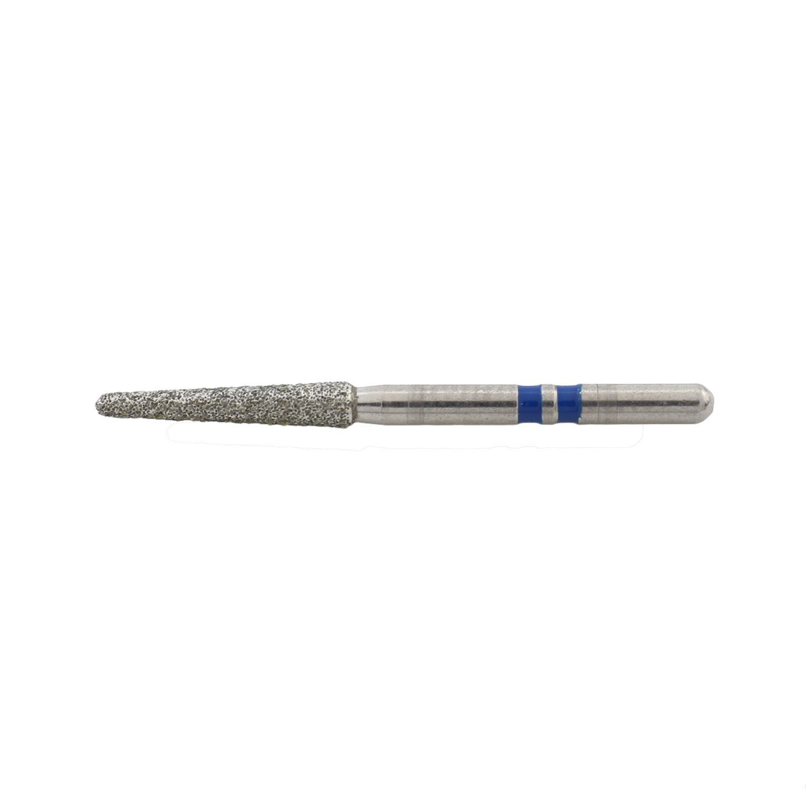 Dental Zirconia Diamond Burs Z850/018M Medium Round End Taper FG Bur High Speed