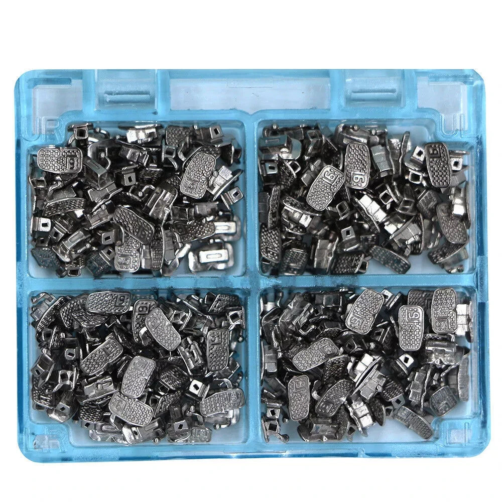 Dental Orthodontic Single Monoblock Roth.018 1st Molar Buccal Tube 50 Set/200Pcs