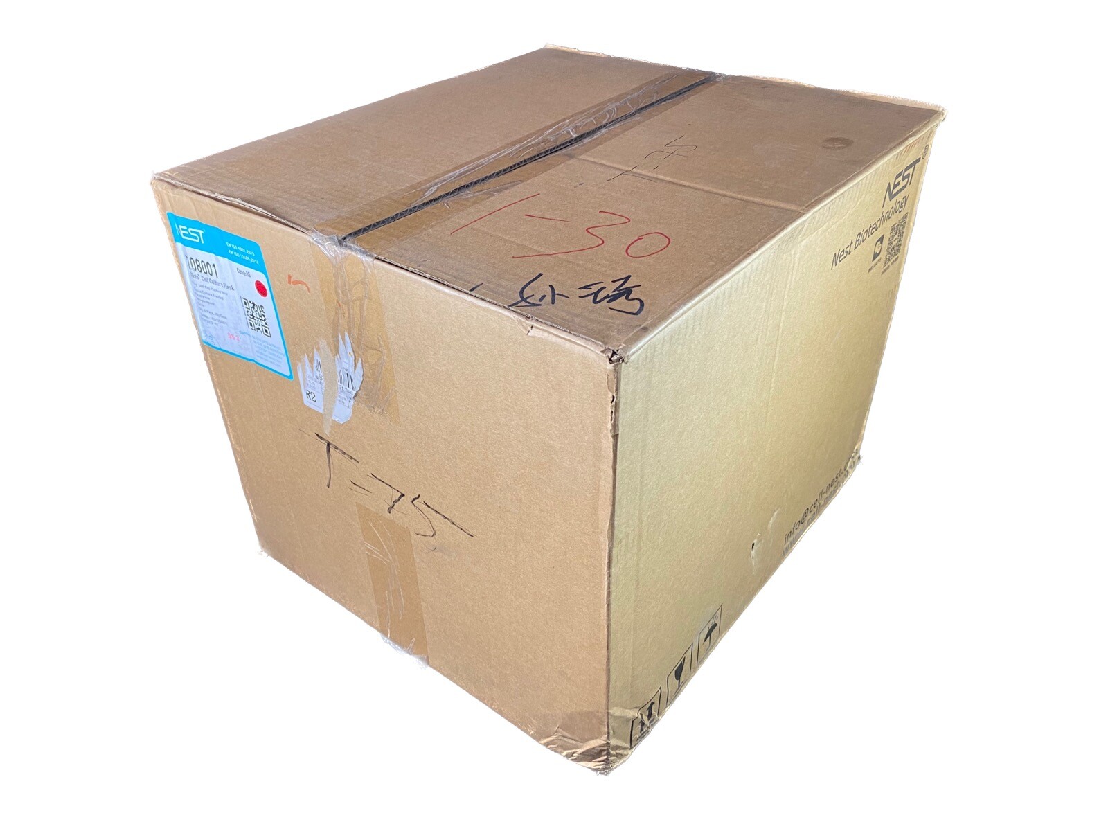 NEST 75cm² Plug Seal Canted Neck TC Treated Sterile Cell Culture Flasks (100/Cs)