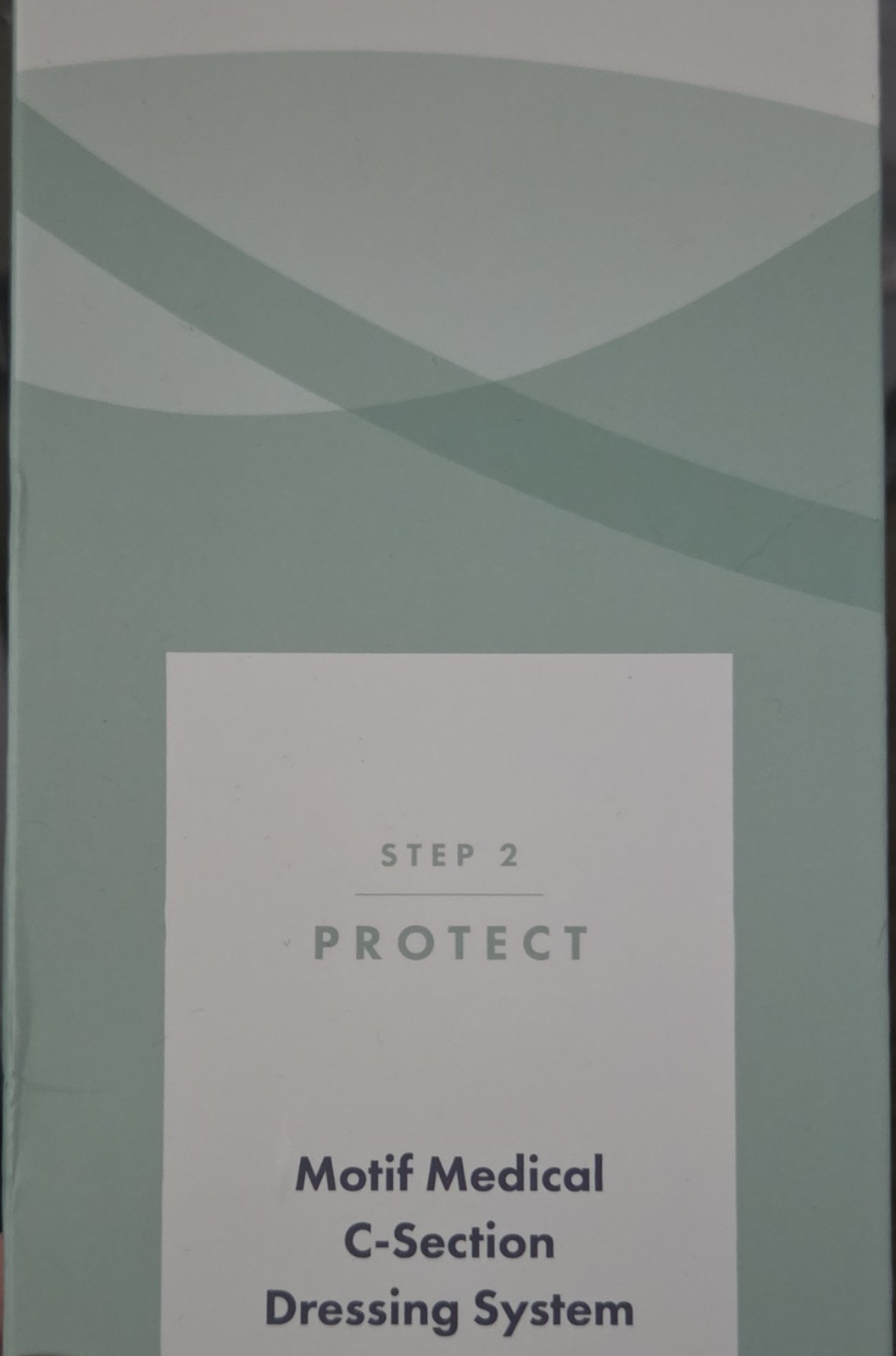 Motif Medical C-Section Dressing System Hydrogel Dressing for Obstetrics Surgery