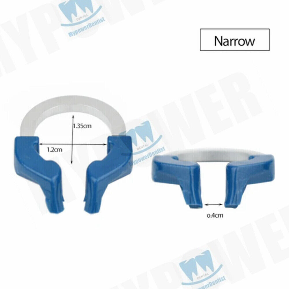 Dental Titanium Ring Matrix Clamp Matrices Band NITI Clip Universal/Narrow/Deep