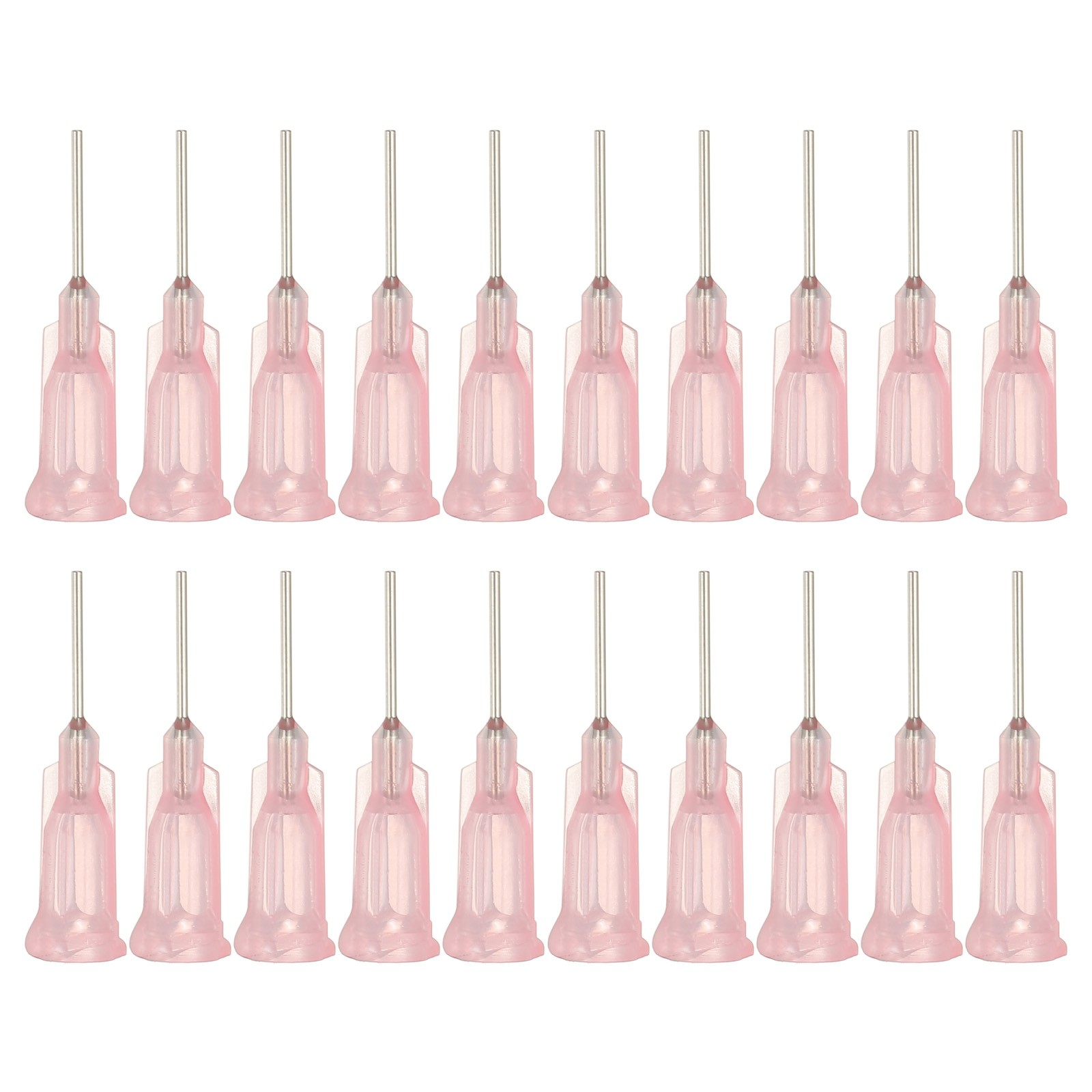 20G Dispensing Needles, 102PCS 1/2 in Blunt Tip Dispensing Needle,Pink