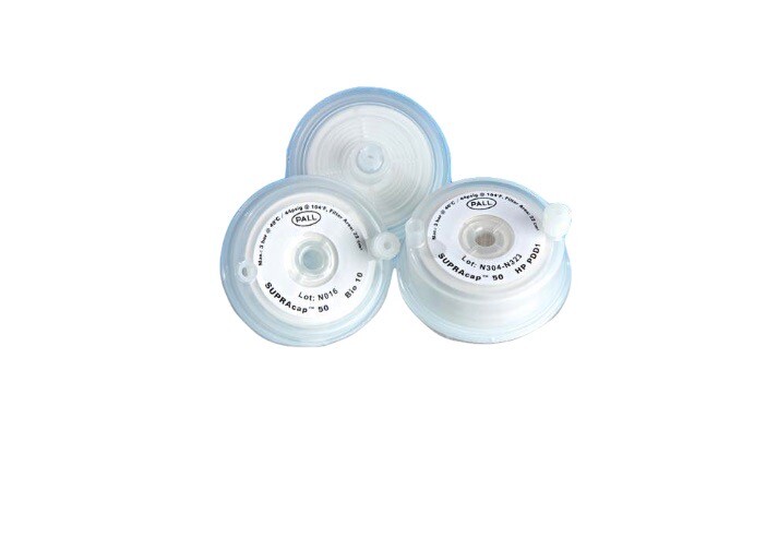 PALL CYTIVA Supracap 50 Depth Filter Capsules RG 22cm2 Female Luer SC050PDK11
