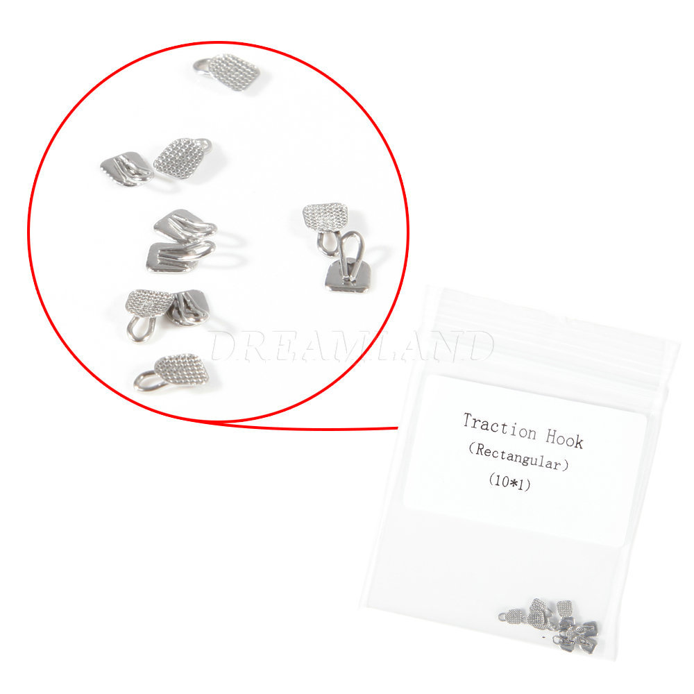 Dental Orthodontic Traction Hook Rectangular Type Caplin Hook Diameter 3*3.9mm A